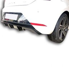 Seat Leon MK3.5 Uyumlu Yedek Parça Tek Çıkış Difüzör PlastikBoyalı