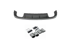 Audi A3 2013-2016 Sedan İçin Uyumlu Yedek Parça S3 Difüzör Ve Egzoz Seti