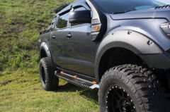 Toyota Tacoma Uyumlu Yedek Parça Off Road Yan Basamak (Side Steps) AQM4WD S30