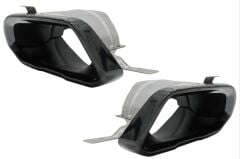 Bmw 3 Serisi G20 2019+ İçin Uyumlu Yedek Parça Difüzör 3.40i Ve  Siyah Egzoz Seti ( M-Sport)