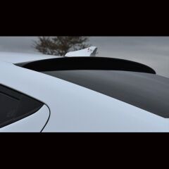 Hyundai Elantra 2021+ Uyumlu Yedek Parça Cam Üstü Spoiler - Piano Black (Parlak Siyah)