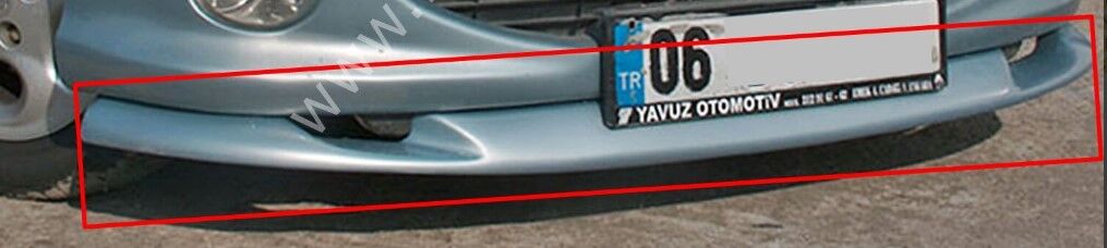 Peugeot 206 Uyumlu Yedek Parça Ön Tampon Eki