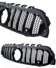 Mercedes W177 Uyumlu Yedek Parça GTR Panjur Siyah Telli Versiyon