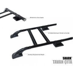 Mercedes Sprinter Long 2006+ Uyumlu Yedek Parça Shark Black Tavan Çıtası