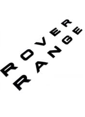 Range Rover Uyumlu Yedek Parça Bagaj Yazısı Siyah