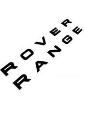 Range Rover Uyumlu Yedek Parça Bagaj Yazısı Siyah