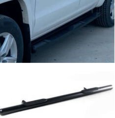 Nissan Navara 2010-2016 Off Road Uyumlu Yedek Parça Yan Basamak (Dragos Plus) Siyah AQM4WD PTT02