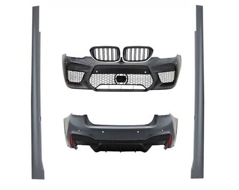 Bmw 5 Serisi G30 İçin Uyumlu Yedek Parça M5 Görünüm Body Kit (Panjur Dahil)