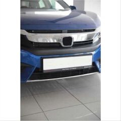 Honda Civic FC5 2016-2019 Makyajsız Kasa Ön Tampon Alt Krom Çıtası