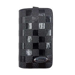 Ford Uyumlu Yedek Parça Fermuarlı Parlak Deri Anahtar Kabı