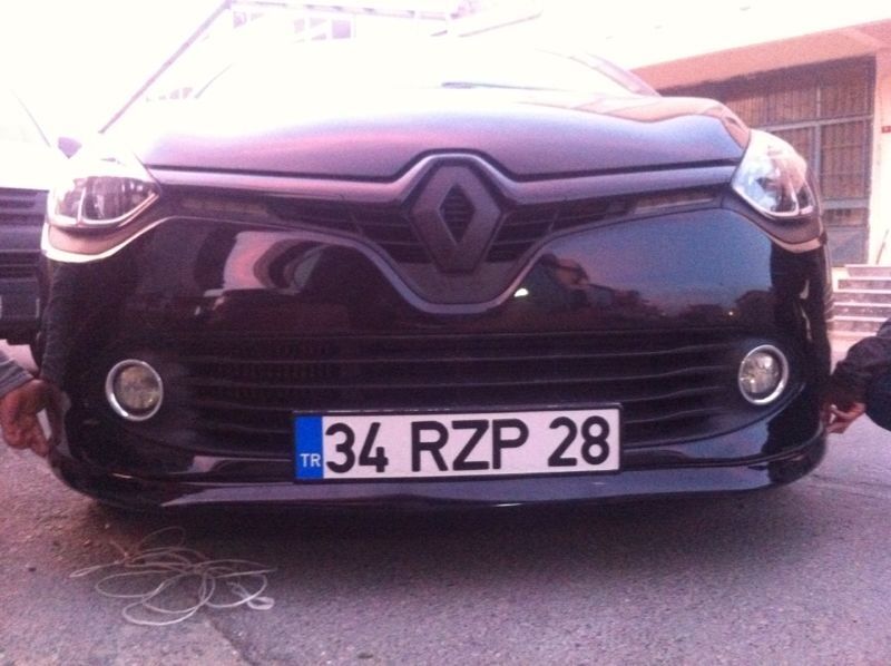 Renault Clio 4 Uyumlu Yedek Parça Ön Tampon Karlığı Boyasız