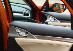 Honda Civic FC5 2016-2020 ABS Gri Renkli İç Kapı Kolu Çerçeve Kaplaması 4 Adet