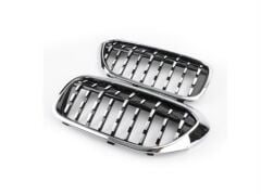 Bmw G30 2017+ Uyumlu Yedek Parça Diamond Böbrek Panjur Krom Çerçeve