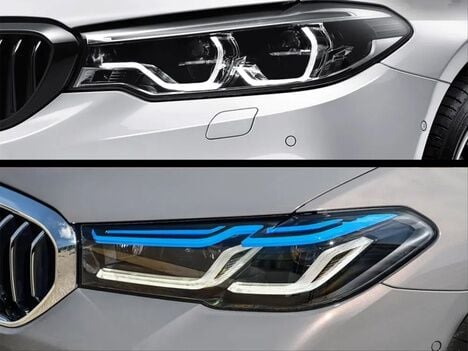 G30 5 Serisi 17-20 İçin 2020+ Makyajlı Görünüm Led Far