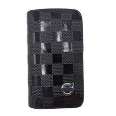 Volvo Uyumlu Yedek Parça Fermuarlı Parlak Deri Anahtar Kabı