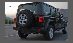 WRANGLER 08-17 İçin Uyumlu 3D Led Stop