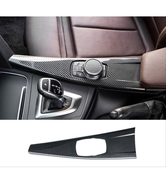 3 Serisi Uyumlu F30 Idrive Konsol Kaplama - Karbon