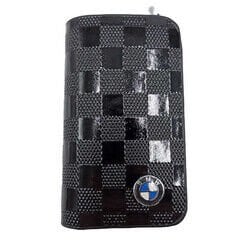 Bmw Uyumlu Yedek Parça Fermuarlı Parlak Deri Anahtar Kabı