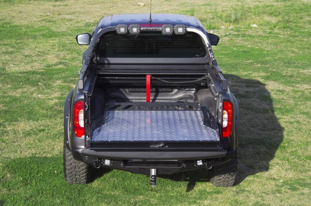 Volkswagen Amarok 2010-2017 Uyumlu Yedek Parça Kasa İçi Sürgülü Çekmece AQM4WD S60