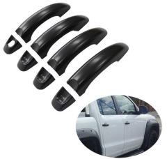 Volkswagen Amarok 2010-2020 Uyumlu Yedek Parça Kapı Kolu Kaplama - Siyah
