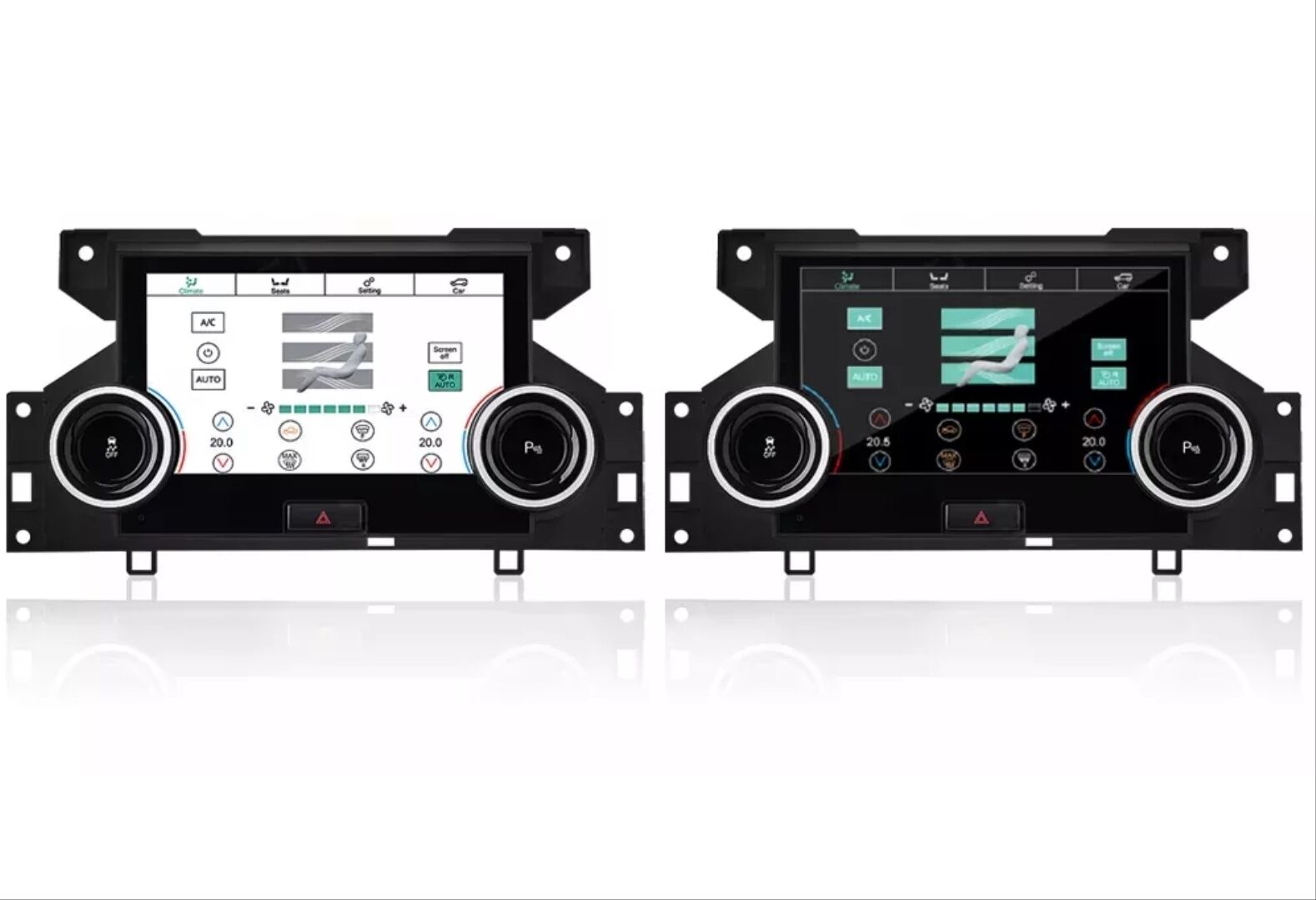 Land Rover Dıscovery 4 2010-2016 İçin Uyumlu Yedek Parça Lcd/Dokunmatik Klima Paneli 2013-2018