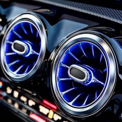 Audi A3 2014-2020 Universal Ön Havalandırma Seti Işıklı 64 Renk