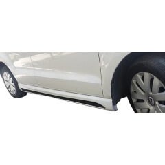 Volkswagen Polo Mk 5.5 Uyumlu Yedek Parça Kanallı Model Marşpiyel Boyalı