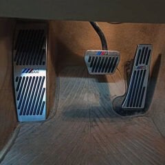 Bmw F30 Uyumlu Yedek Parça Otomatik Pedal Seti Silver