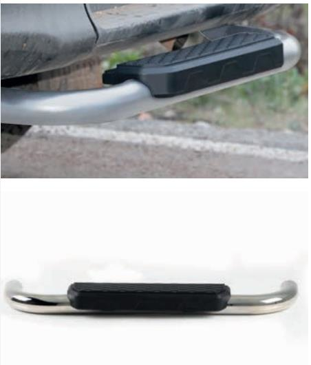 Volkswagen Amarok 2010-2017 Uyumlu Yedek Parça Pick-Up Arka Basamak (Saturn Plus Chrome) AQM4WD PAK27