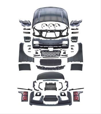 Range Rover Vogue 2002-2011 İçin 2018+Uyumlu Yedek Parça Facelift Body Kit