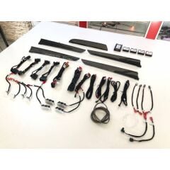 Audi A4 2008-2016 Uyumlu Yedek Parça Orjinal Trimli Adreslenebilir 64 Renk İç Ambiyans Aydınlatması