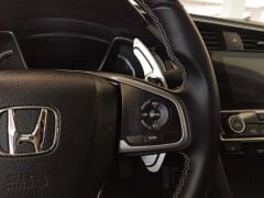 Honda Civic Fc5 Uyumlu Yedek Parça FK7 2016-2020 Paddle Shift Silver (F1 Vites Pedal Kulakçığı)