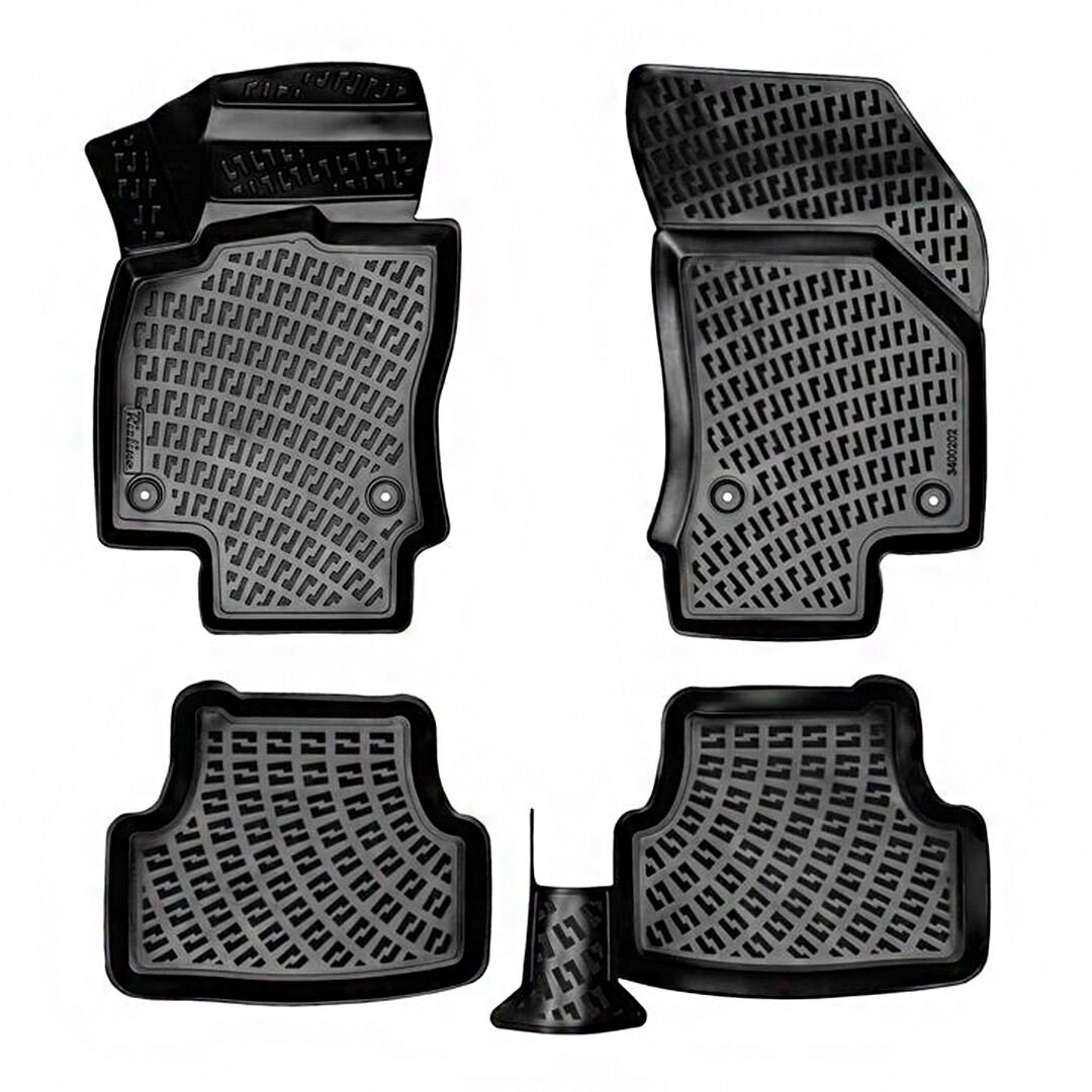 Volkswagen Touareg 2002-2010 Uyumlu Yedek Parça Rizline 3D Oto Paspas