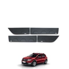 Dacia Sandero 2012 - 2020 Uyumlu Yedek Parça Kapı Kabartma 4 Prç