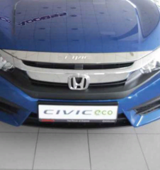 Honda Civic Fc5 Uyumlu Yedek Parça-fk7 2016-2020 Ön Panjur Üst Kaplama Nikelaj