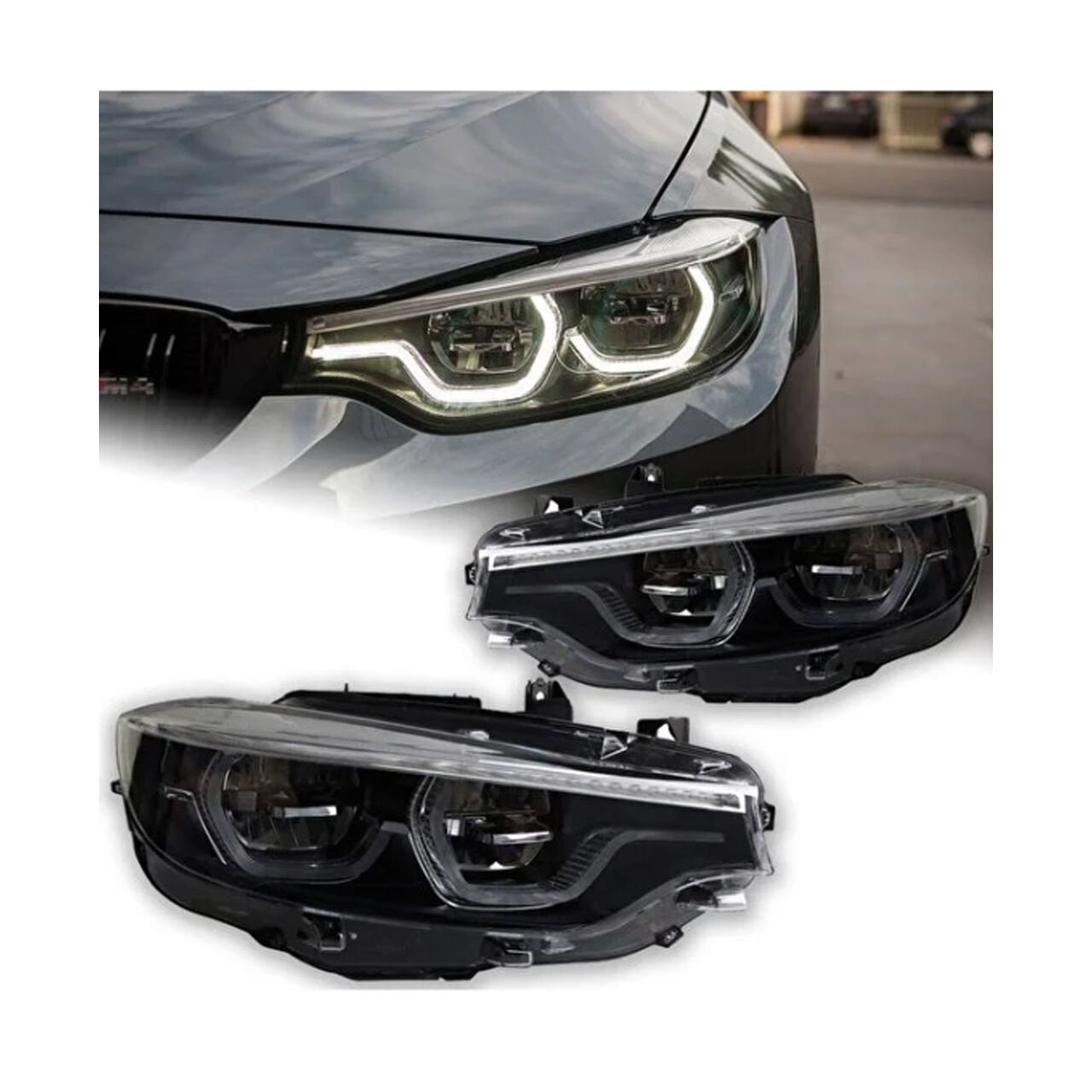 BMW F32 (2013-2016) Makyajsız Uyumlu Yedek Parça Adaptive Led Far