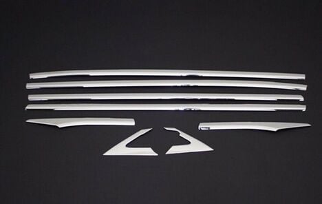 Honda Civic Fb7 Uyumlu Yedek Parça 2012-2015 Cam Çıtası Nikelaj Tam Tur