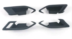 Volkswagen Golf 8 Uyumlu Yedek Parça İç Kapı Açma Kolu Kaplama - Karbon