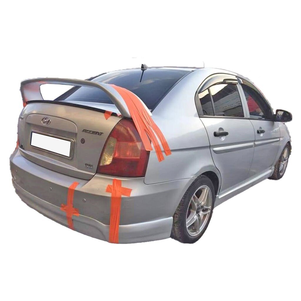 Hyundai Accent Era Uyumlu Yedek Parça Yüksek Spoiler Fiber Boyasız