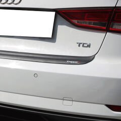 Audi A3 Uyumlu Yedek Parça Arka Tampon Eşiği Mat Siyah 2017-2020