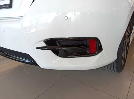 Honda Civic Fc5 2016-2020 Uyumlu Yedek Parça Arka Sis Full Kaplama Black