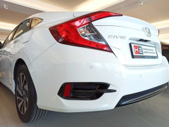 Honda Civic Fc5 2016-2020 Uyumlu Yedek Parça Arka Sis Full Kaplama Black