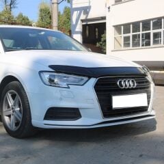 Audi A3 2017 - Sonrası Uyumlu Yedek Parça 4mm ABS Ön Kaput Koruma Rüzgarlığı