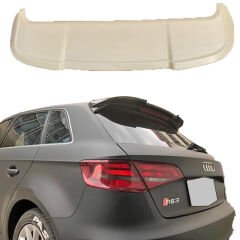 Audi A3 HB 2014-2018 Uyumlu Yedek Parça Spoiler (Plastik)