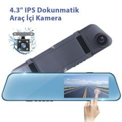 4.3'' inch IPS Araç İçi Ekranlı Ayna