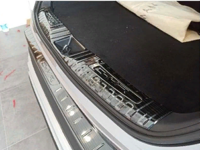 Toyota C-HR 2016-2019 Uyumlu Yedek Parça Bagaj Eşik Koruma Siyah