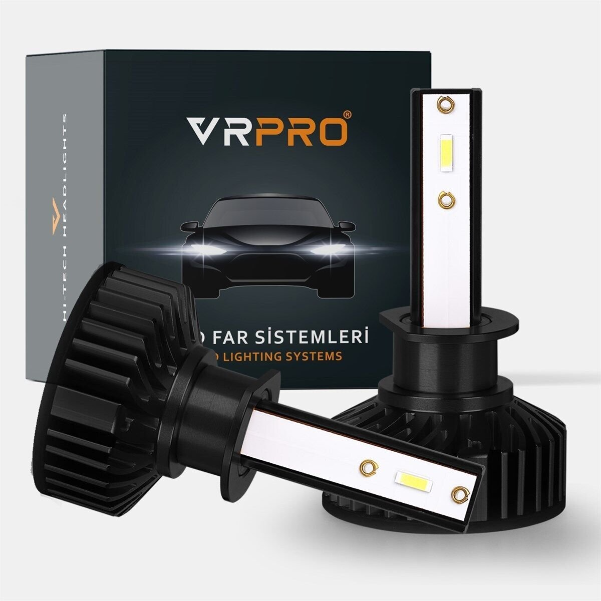 9005 F2 Mini Slim Led Xenon Far Ampulü CSP Çip