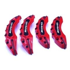 Mercedes Uyumlu Yedek Parça AMG Logolu Kaliper Kapağı Kırmızı 4 Parça