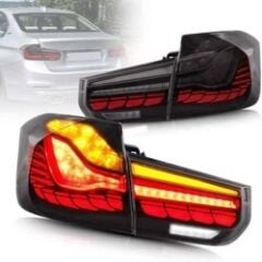 Bmw F30 Uyumlu Yedek Parça Dragon Led Stop Dinamik Animasyonlu Smoke (Şeffaf)