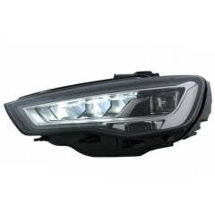Audi A3 2013-2016 Matrix Uyumlu Yedek Parça Ledli Far Seti